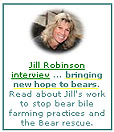 Jill Robinson MBE, Founder & CEO Animals Asia Foundation